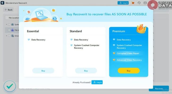 Top 5 Phần mềm Khôi Phục Dữ Liệu Tuyệt Vời Cho Máy Tính 12 phần mềm khôi phục dữ liệu Wondershare Data Recovery