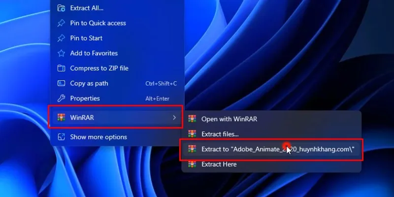 Adobe Animate 2020: Hướng dẫn Tải, Cài đặt & Sử dụng 10 Giải nén phần mềm Adobe Animate 2020