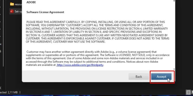 Adobe InDesign CS6: Hướng dẫn tải, cài đặt và mẹo sử dụng 14 bấm vào Accept