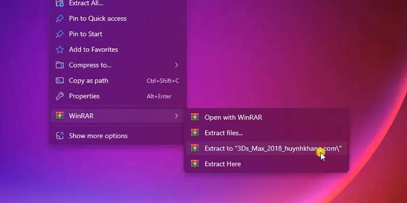 3Ds Max 2018 Hướng dẫn cài đặt miễn phí 10 Giải nén phần mềm 3ds max 2018