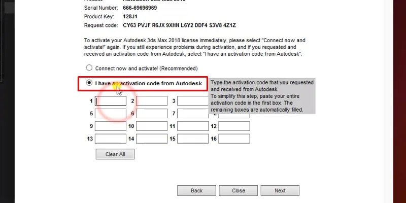 3Ds Max 2018 Hướng dẫn cài đặt miễn phí 29 Tích vào như hình