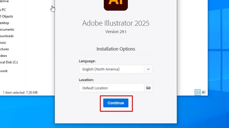 Adobe Illustrator 2025 Phần Mềm Tốt Nhất Năm 13 Bấm Continue