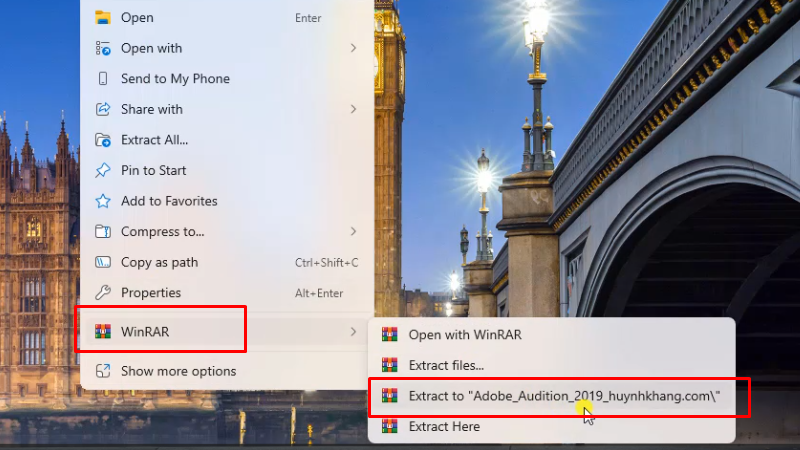 Adobe Audition 2019: Hướng dẫn chi tiết A-Z 10 Giải nén phần mềm Adobe Audition 2019