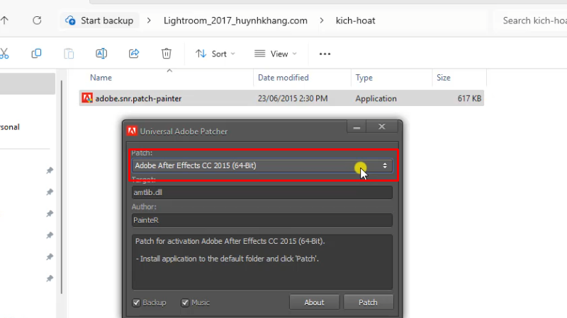 Tải Lightroom 2017: Hướng Dẫn Cài chi tiết 46 Bấm vào như hình
