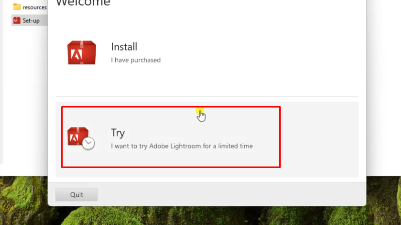 Tải Lightroom 2017: Hướng Dẫn Cài chi tiết 38 Bấm vào TRY
