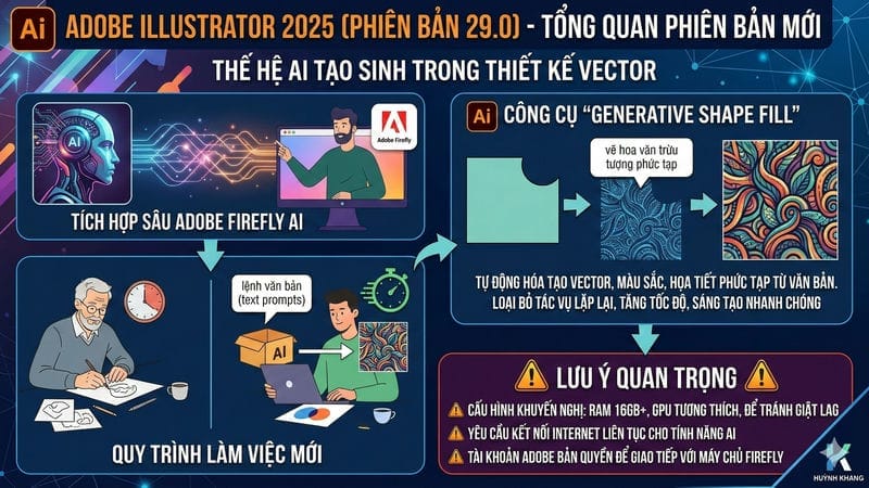 Adobe Illustrator 2025 Là Gì? Tổng Quan Phiên Bản Mới