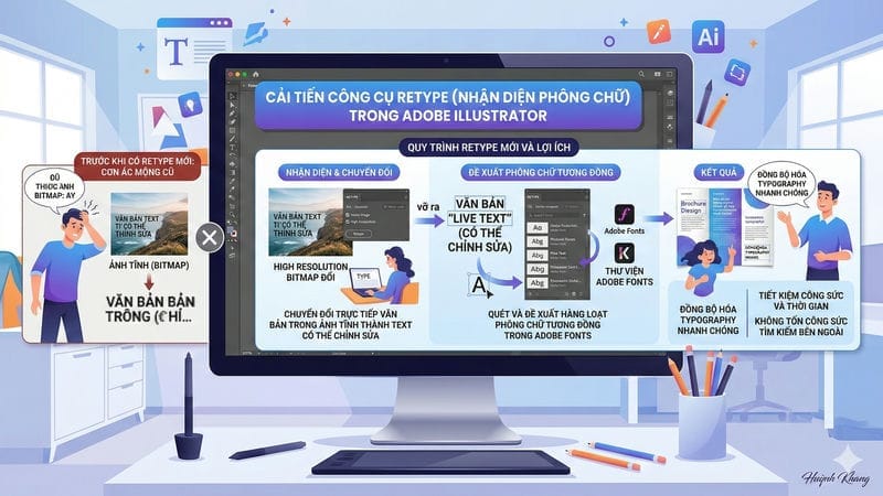 Cải Tiến Công Cụ Retype (Nhận Diện Phông Chữ)