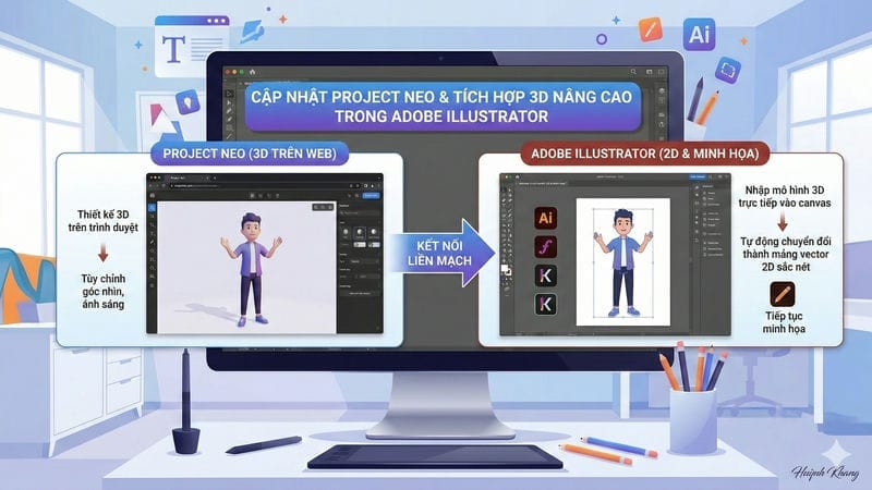 Cập Nhật Project Neo & Tích Hợp 3D Nâng Cao