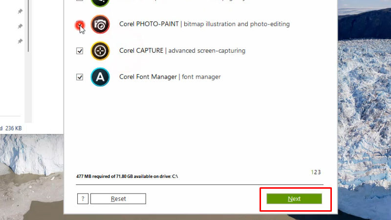CorelDRAW 2019: Hướng dẫn chi tiết cài đặt 16 Bấm Next