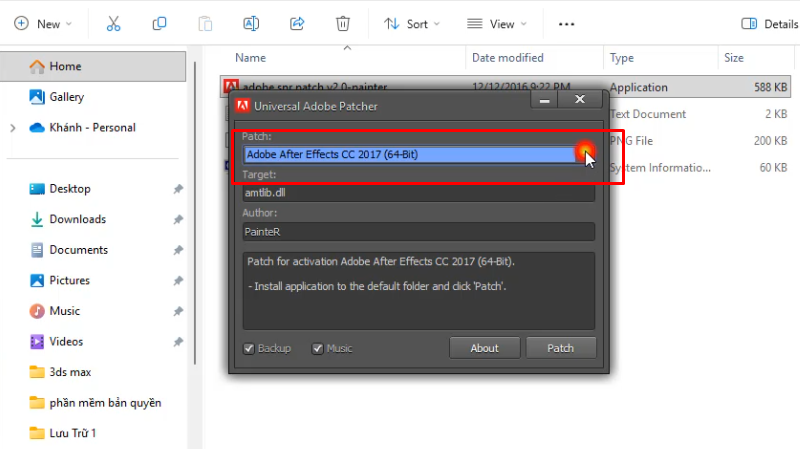 Dreamweaver 2017 Cách cài đặt chi tiết 19 Bấm vào như hình