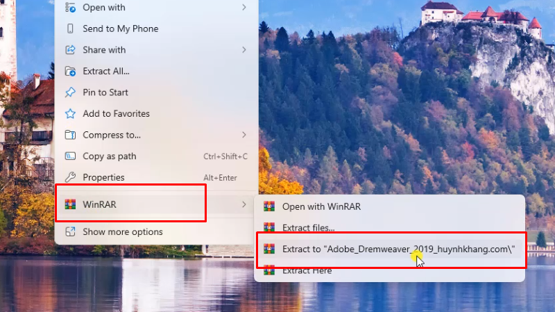 Dreamweaver 2019: Hướng Dẫn Đơn Giản Chi Tiết 10 Giải nén phần mềm Dreamweaver 2019