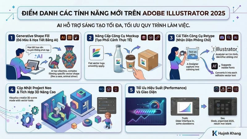 Điểm Danh Các Tính Năng Mới Trên Adobe Illustrator 2025