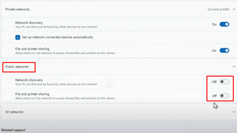 Public networks