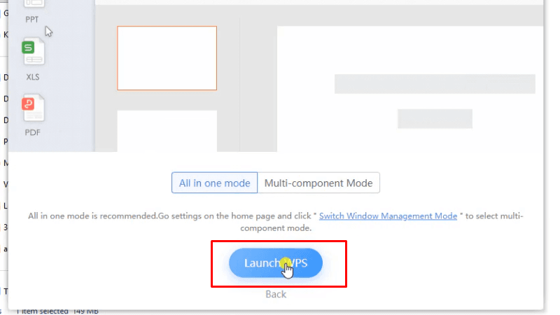 WPS Office 2020: Hướng Dẫn Cài Đặt Chi Tiết 15 Bấm Launch VPS