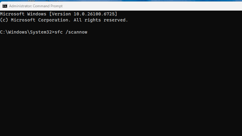 Hướng Dẫn Sửa Lỗi vcruntime140.dll Bị Thiếu Chi Tiết 10 Chạy quét SFC (System File Checker)