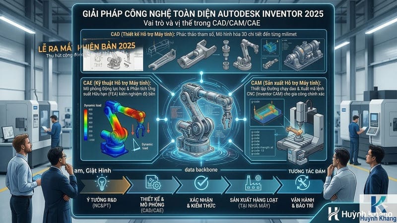 mô phỏng và sản xuất (CAD/CAM/CAE)
