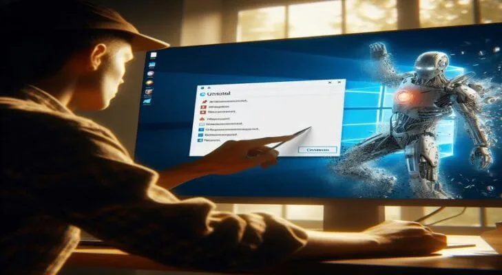 Gỡ ứng dụng trên máy tính win 10