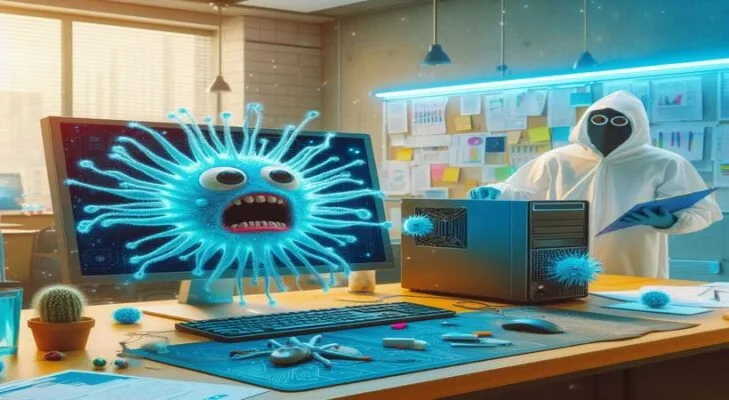 MÁY TÍNH BỊ NHIỄM VIRUS