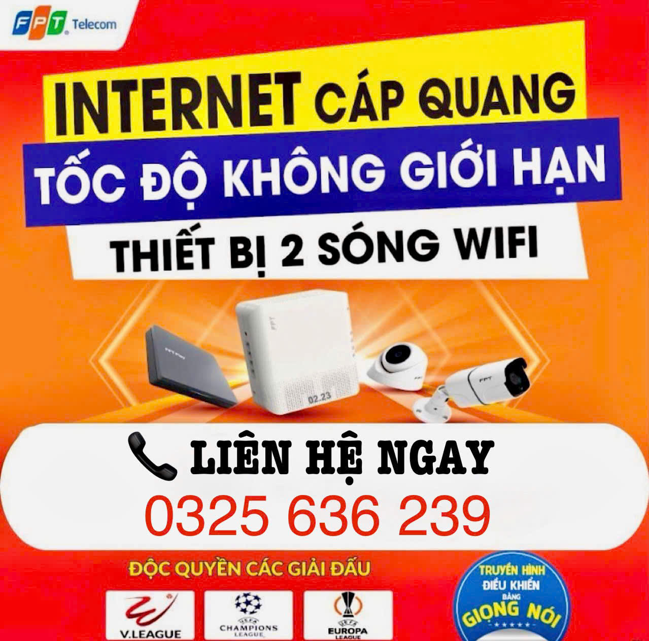 lắp mạng internet FPT