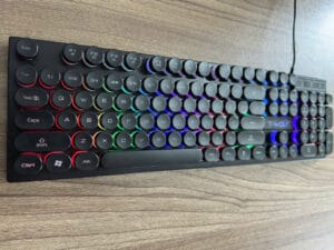 Bàn phím T-Wolf T80 Đen Retro Punk Rainbow Gaming 8 Ban phim T Wolf T80 Retro Punk Rainbow Gaming 3