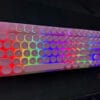 Bàn phím T-Wolf T80 Hồng Retro Punk Rainbow Gaming