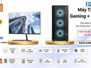 Máy Tính Gaming i3-13100F và GTX 1060: Sức Mạnh Game Tầm Trung