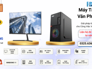 Máy Tính Văn Phòng i3-13100: Hiệu Năng Mạnh Mẽ, Bứt Phá Mọi Công Việc