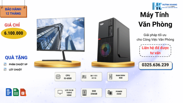 Máy Tính Văn Phòng i5-6500: Giải Pháp Toàn Diện