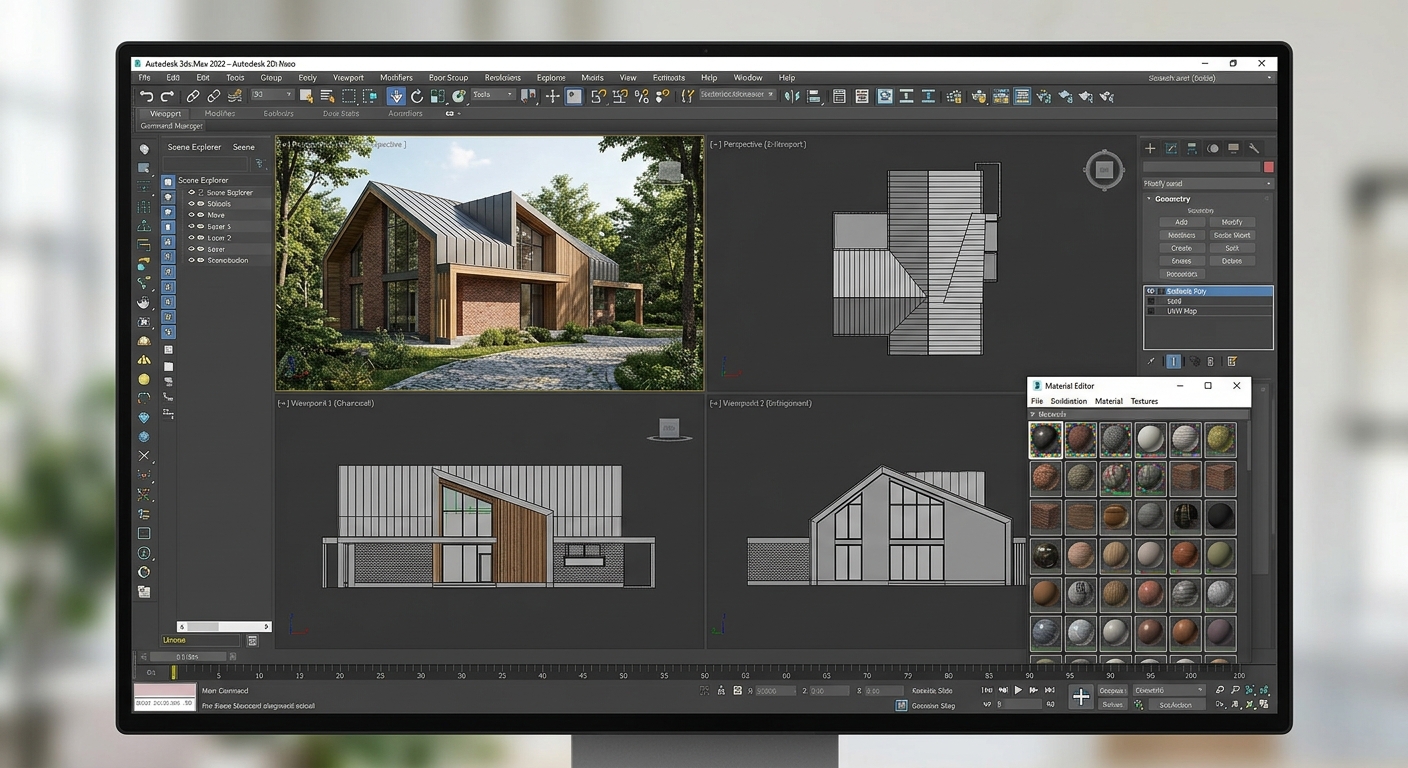 3Ds Max 2022: Khám Phá Tính Năng Mới Nổi Bật và Cải Tiến 9 Giới thiệu chung về 3Ds max 2022