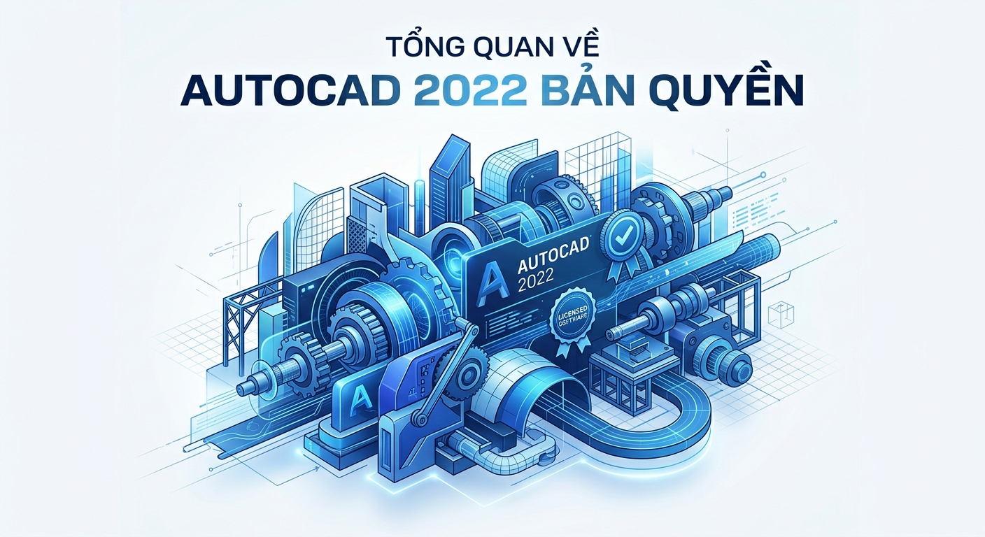 autocad 2022 bản quyền: Mua và Cài đặt Chính hãng, Hỗ trợ 24/7 9 Tổng quan về AutoCAD 2022 Bản quyền