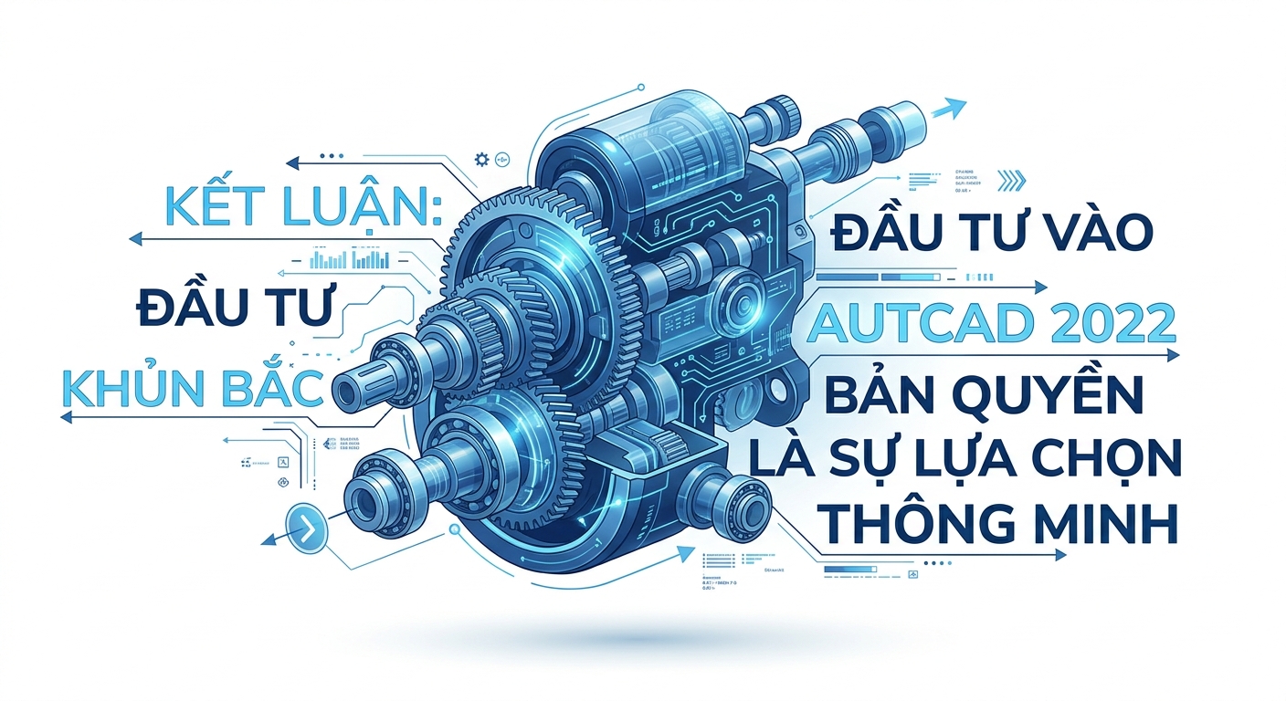 autocad 2022 bản quyền: Mua và Cài đặt Chính hãng, Hỗ trợ 24/7 16 Kết luận: Đầu tư vào AutoCAD 2022 Bản quyền là sự lựa chọn thông minh