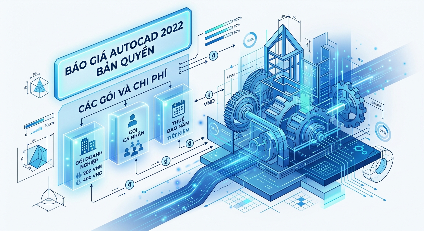 autocad 2022 bản quyền: Mua và Cài đặt Chính hãng, Hỗ trợ 24/7 12 Báo giá AutoCAD 2022 Bản quyền: Các gói và chi phí