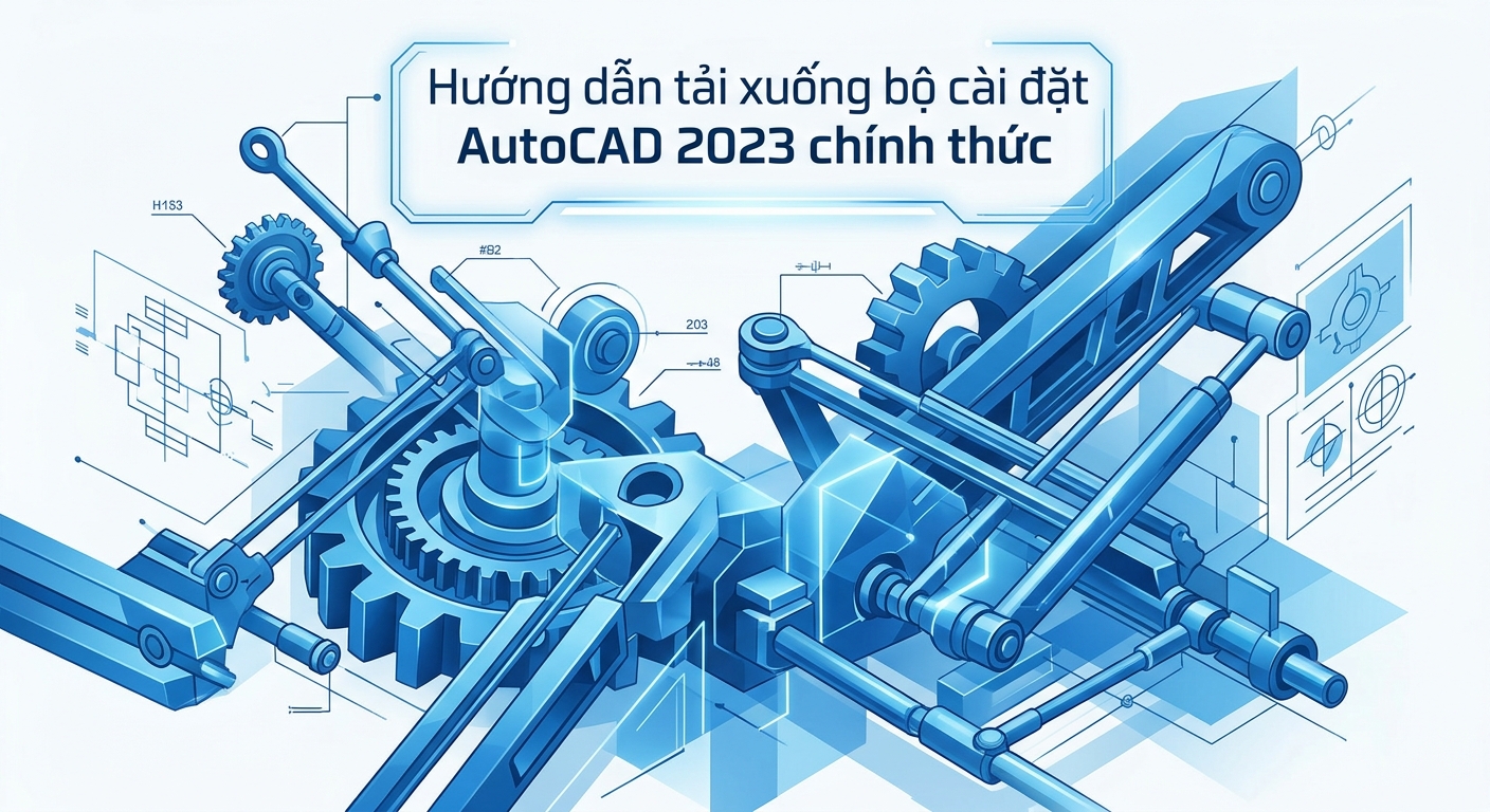 Hướng dẫn tải xuống bộ cài đặt AutoCAD 2023 chính thức