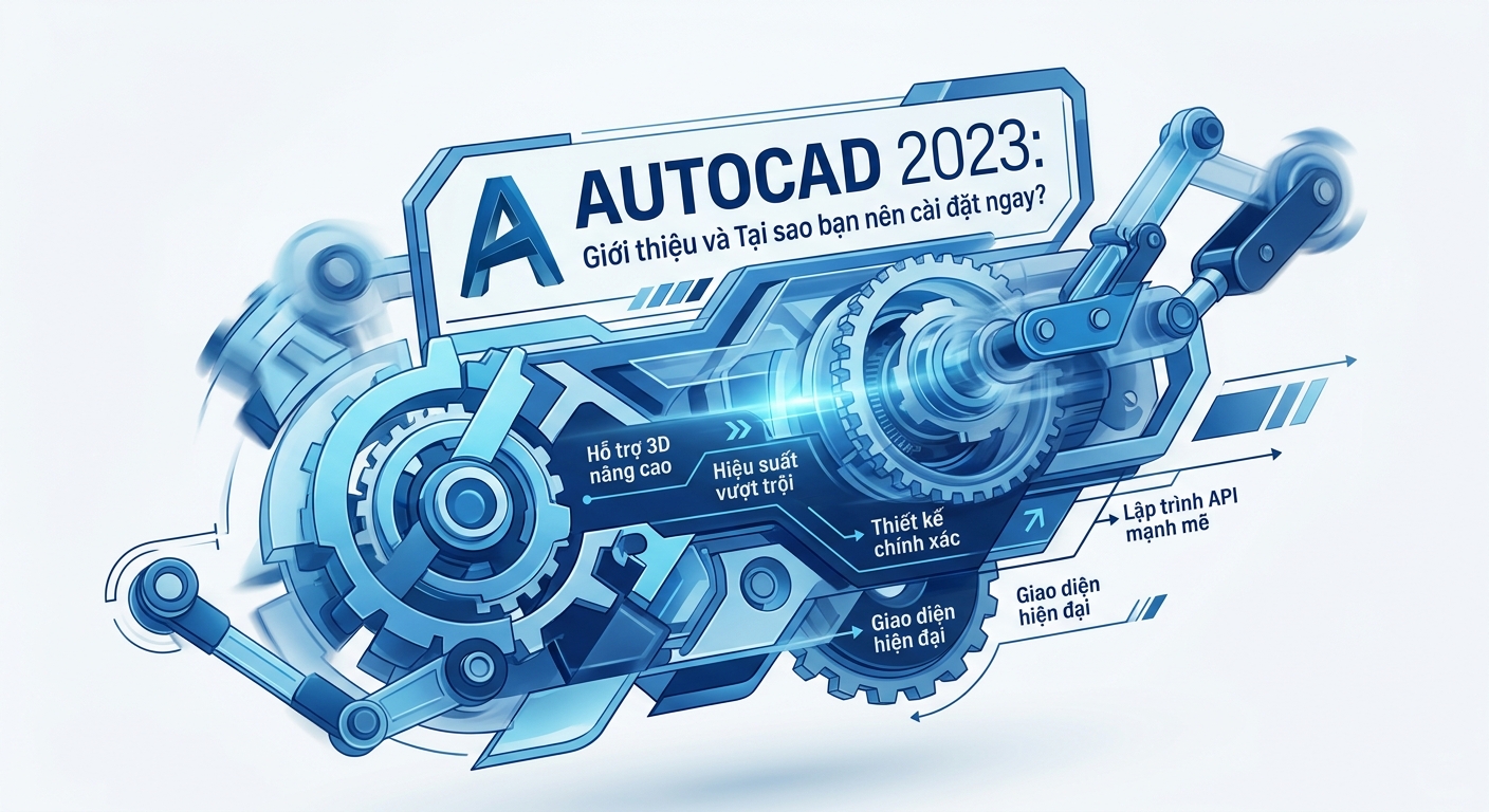 AutoCAD 2023: Giới thiệu và Tại sao bạn nên cài đặt ngay?