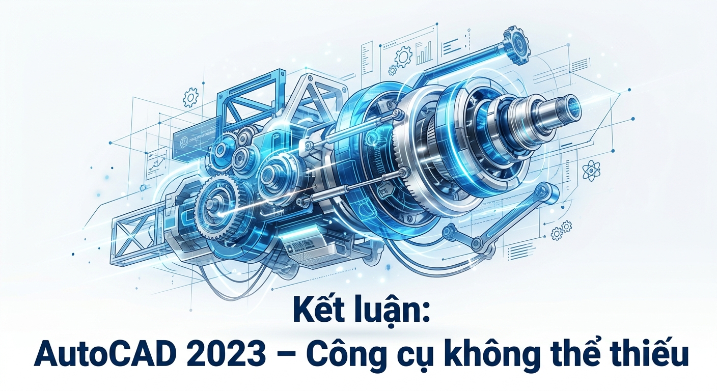 Kết luận: AutoCAD 2023 – Công cụ không thể thiếu