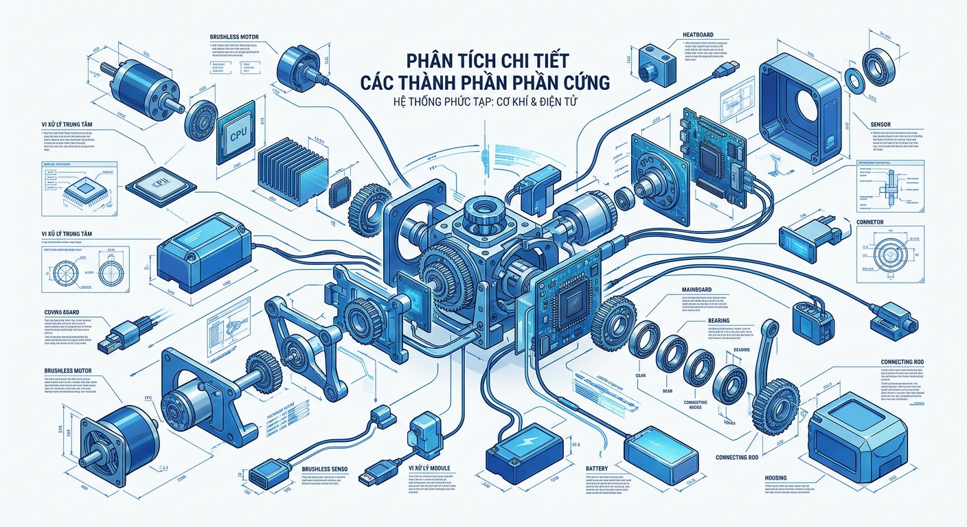 Phân tích chi tiết các thành phần phần cứng và