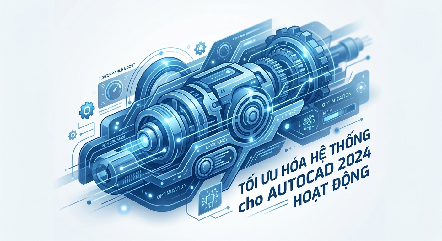 Tối ưu hóa hệ thống để AutoCAD 2024 hoạt động