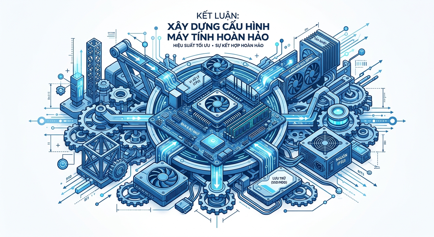 Kết luận: Xây dựng cấu hình máy tính hoàn hảo
