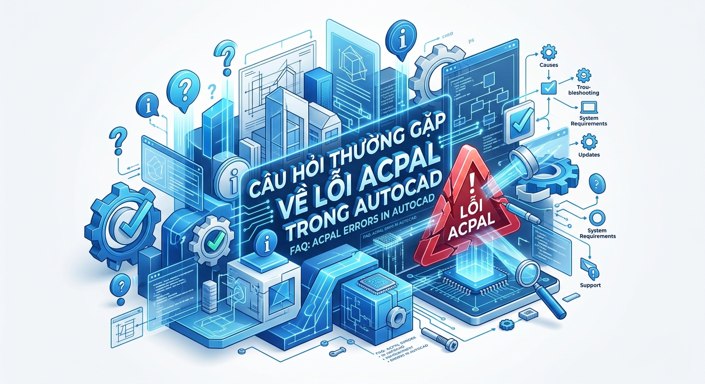 Autocad Lỗi Acpal Là Gì: ? Nguyên nhân & Cách khắc phục chi tiết 13 Câu hỏi thường gặp về lỗi ACPAL trong AutoCAD