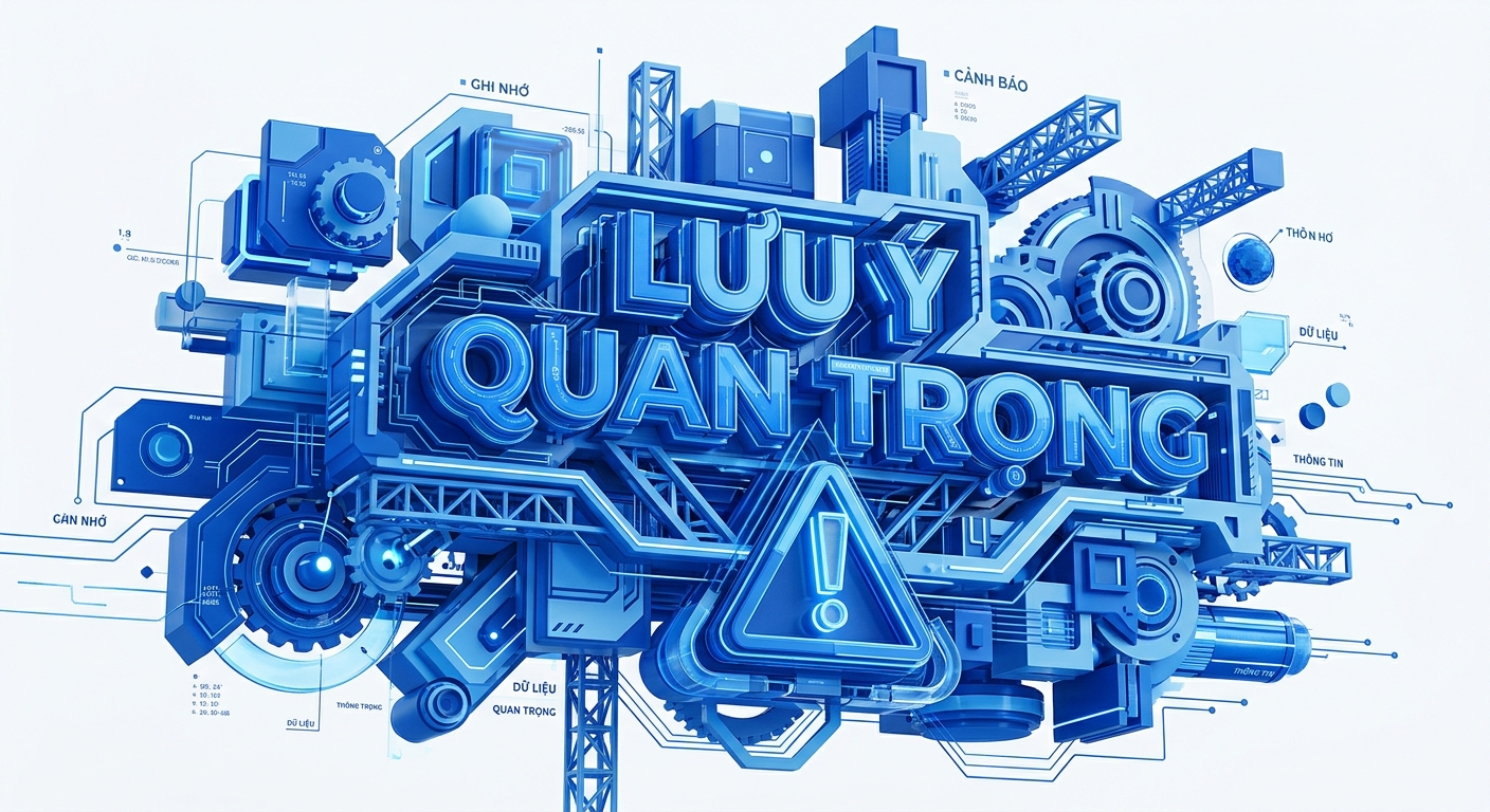 Lưu ý quan trọng