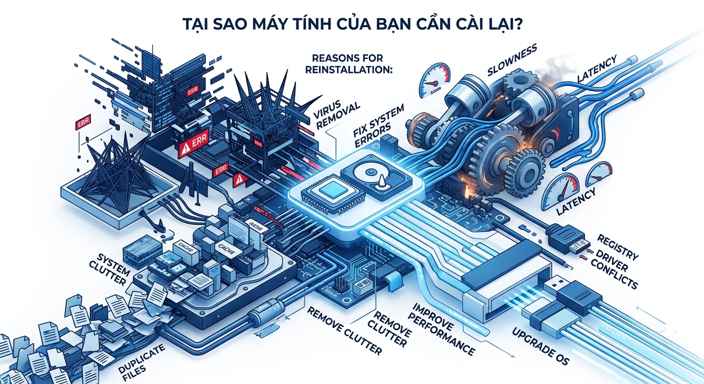 Cài Win Tại Nhà: TPHCM: Dịch Vụ Uy Tín, Nhanh Chóng, Chuyên Nghiệp 10 1. Tại sao máy tính của bạn cần cài lại