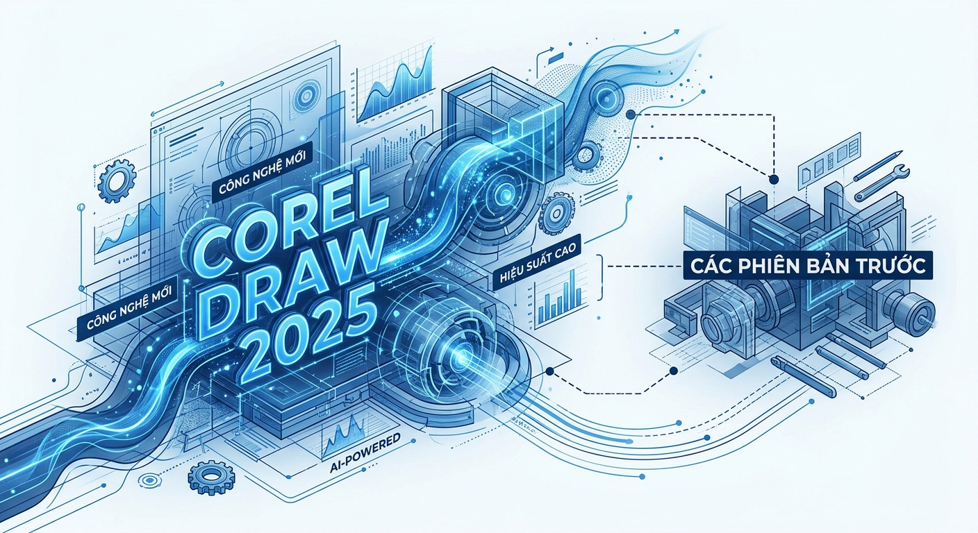 CorelDRAW 2025: Khám phá tính năng mới & nâng cấp toàn diện 12 So sánh CorelDRAW 2025 với các phiên bản trước