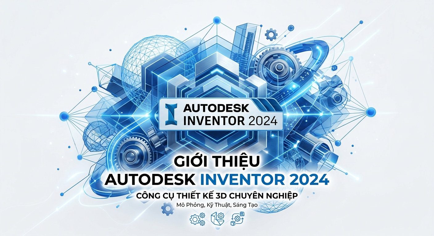 Hướng Dẫn Inventor 2024 Cơ: bản: Bắt đầu thiết kế 3D hiệu quả 9 Giới thiệu Autodesk Inventor 2024: Công cụ thiết kế 3D
