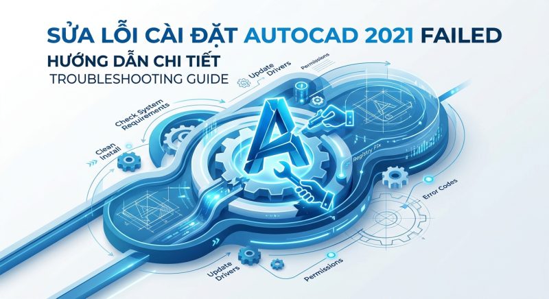 Sửa Lỗi Cài Đặt AutoCAD 2021 Failed: Hướng Dẫn Chi Tiết