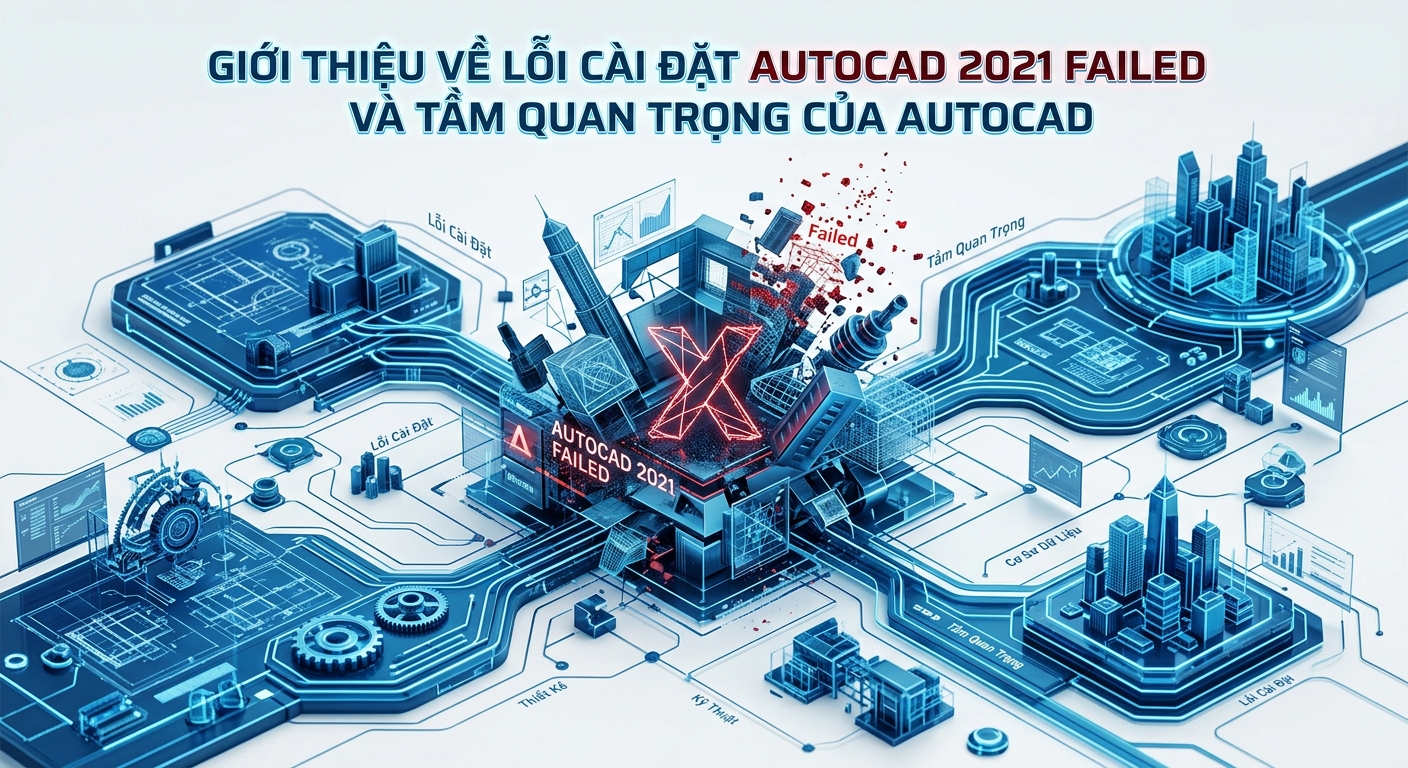 Sửa Lỗi Cài Đặt AutoCAD 2021 Failed: Hướng Dẫn Chi Tiết 9 Giới thiệu về lỗi cài đặt AutoCAD 2021 Failed và Tầm quan trọng của AutoCAD