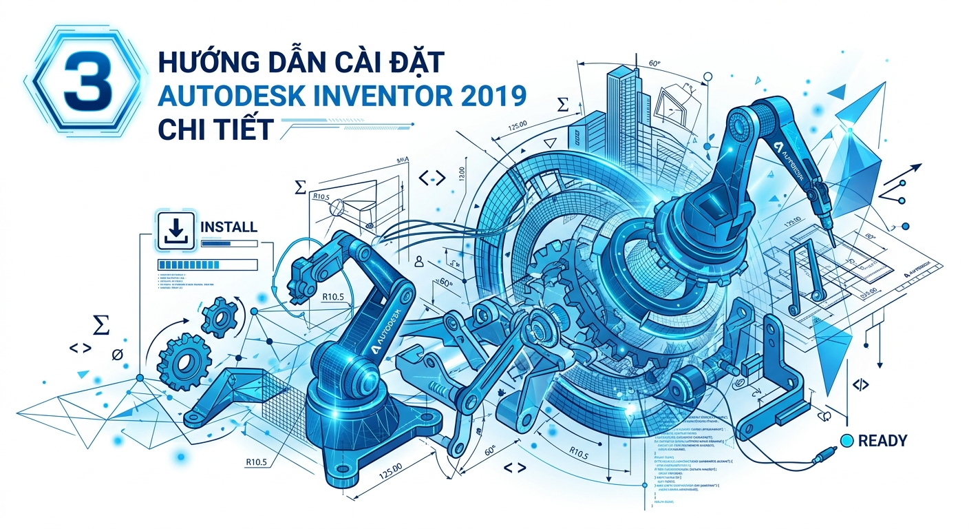 Inventor 2019 Hướng Dẫn Cài: đặt chi tiết từ A-Z cho người mới 12 3. Hướng dẫn cài đặt Autodesk Inventor 2019 chi tiết