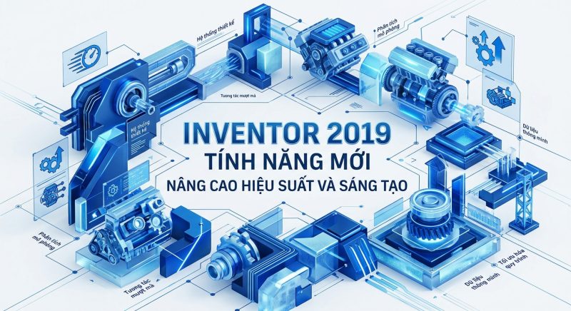 Inventor 2019 Tính Năng Mới: Nâng cao hiệu suất và