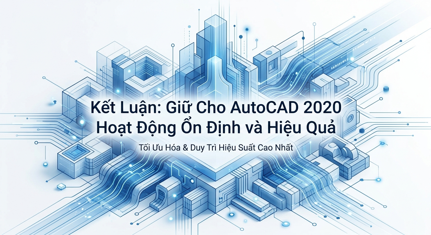 Khắc phục lỗi AutoCAD 2020 bị treo khi lưu file hiệu quả 13 Kết Luận: Giữ Cho AutoCAD 2020 Hoạt Động Ổn Định và Hiệu Quả