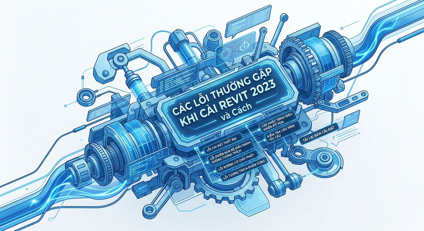 Revit 2023 Hướng Dẫn Cài: đặt chi tiết từ A-Z cho người mới 11 Các Lỗi Thường Gặp Khi cài Revit 2023 và Cách