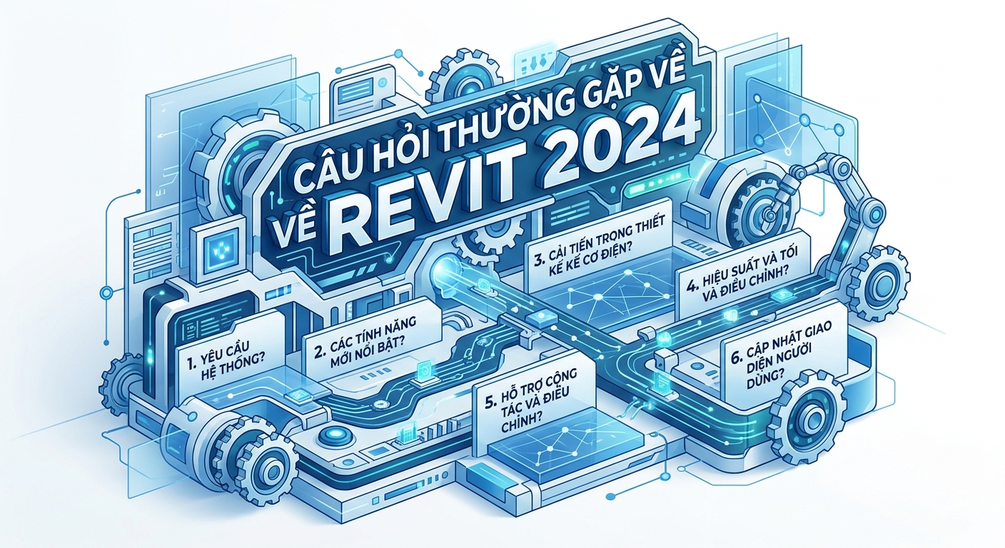 Revit 2024 Tính Năng Mới: Nâng Tầm Thiết Kế BIM Toàn Diện 17 Câu hỏi thường gặp về Revit 2024